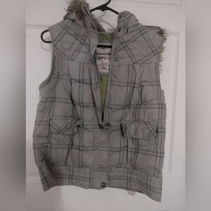 Mossimo Puffer Zip Up chest vest